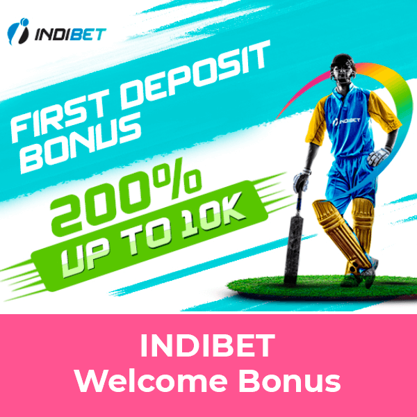 Join indibet to get welcome bonus